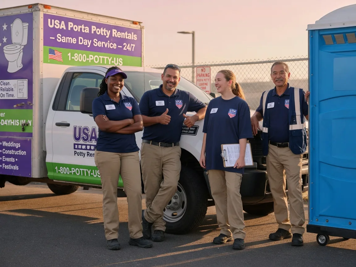 Porta Potty Rental company in Clyde, OH